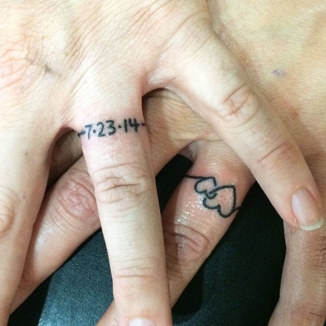 30 Soulmate Matching Couple Tattoos  Designs for True Love